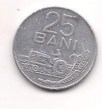 No(4) moneda- ROMANIA- 25 Bani 1982 foto