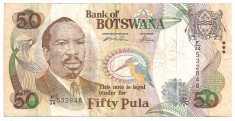 BOTSWANA 50 PULA ND(2000) F foto