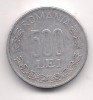No(4) moneda- ROMANIA-500 Lei 1999, Europa