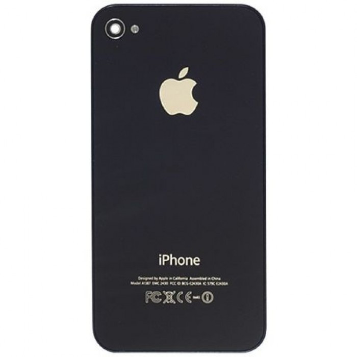 Carcasa spate capac baterie iPhone 4S negru originala | Okazii.ro