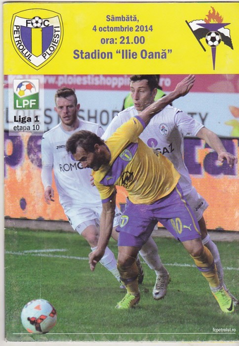 bnk div Program meci FC Petrolul Ploiesti - Gaz Metan Medias - sezon 2014