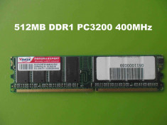 Memorie RAM PC DDR1 512MB PC3200 400MHz foto