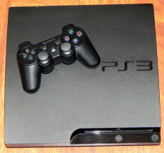 PS3 MODAT slim 1000 Gb 1Tb consola Play Station 3 Gta V, Fifa 16+jocuri instala foto