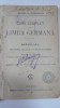 CURS COMPLET DE LIMBA GERMANA - MANUAL PENTRU CLASA a- II -a SECUNDARA - 1927