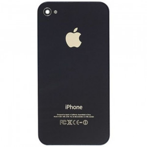 Carcasa spate capac baterie iPhone 4 negru originala | Okazii.ro