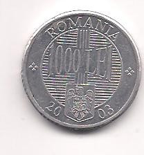 No(4) moneda- ROMANIA-10000 Lei 2003 foto