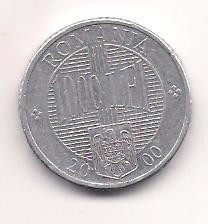 No(4) moneda- ROMANIA-10000 Lei -anul 2000 foto