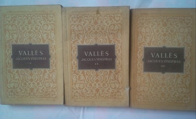 VALLES - JACQUES VINGTRAS (3 VOL.) foto