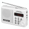 Sencor Aparat radio SRD215W, portabil, 2 W , USB, Micro SD, alb