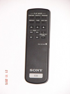 Telecomanda Sony RM-DC345 cd player foto