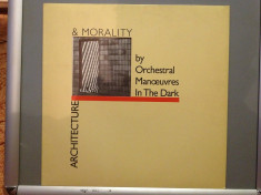 OMD - Architecture &amp;amp; Morality (1981 / Ariola Rec / RFG) - Vinil/Vinyl/Impecabil foto