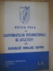 Campionatele Internationale Atletism RPR 1952, Editia a VIII-a