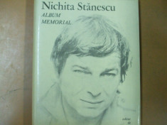 Nichita Stanescu album memorial 1984 editie lux facsimile manuscris fotografii foto