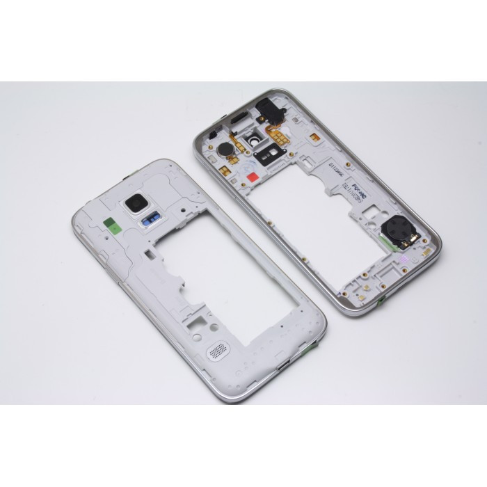 Rama carcasa mijloc Samsung S5 mini G800F argintie | Okazii.ro
