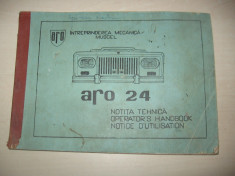 ARO 240, 241, 242, 24, 244. //ED. INTAI, 1975 foto