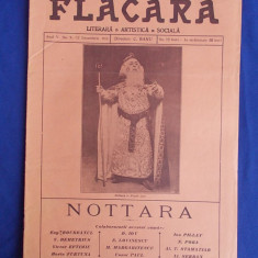 REVISTA FLACARA * ANUL V - NR.9 - 12 DECEMBRIE 1915 ( NOTTARA )