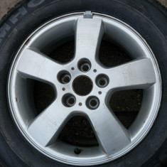 Janta originala Hyundai 16&amp;quot; 5x114,3+anvelopa 215/65/16 foto