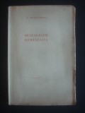 AL. TZIGARA SAMURCAS - MUZEOGRAFIE ROMANEASCA {1936}, Alta editura