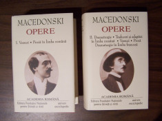 Opere, vol 1, 2 - Alexandru Macedonski (Academia Romana) Editie de lux pe foita foto