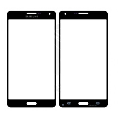 Sticla Samsung A7 geam NEGRU foto