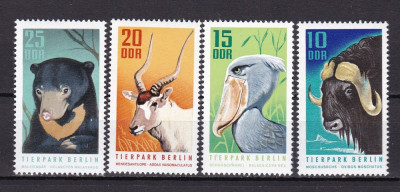 Germania RDG 1970 fauna MI 1617-1620 MNH w19 foto