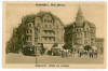 1986 - ORADEA, Metropol Hotel, tramway, carts - old postcard - unused - 1917, Necirculata, Printata