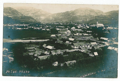 1400 - VISEUL de SUS, Maramures - old postcard, real FOTO - unused foto