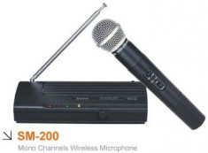 Microfon Wireless SM-200 foto