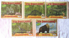 Puzzle 3D din lemn Seria VIN DINOZAURII!, col. ADEVARUL numerele 1, 6, 7, 8, 10 foto