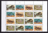 St.Pierre et Miquelon 1995 fauna marina MI 693-696 4 streif MNH w19