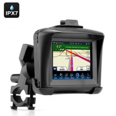 TR56 Sistem de navigatie GPS pentru Motociclete 3.5 Inch - 4GB Memorie interna, Rezistenta la apa, Bluetooth foto
