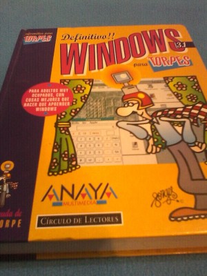 WINDOWS PARA TORPES,ANAYA MULTIMEDIA IN LIMBA SPANIOLA foto