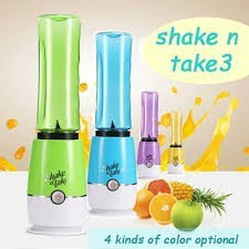Shake &amp;#039;n Take 3 - cana blender pentru legume si fructe cu 2 recipiente / ARB foto