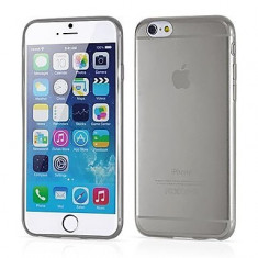 Husa ultra-sub?ire de 0.3mm TPU moale pentru iPhone 6 / 6S - Neagra 071 foto