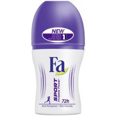 Deodorant antiperspirant roll-on Fa Sport Invisible pentru femei, 50 ml foto