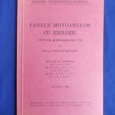 CONSTANTIN MIHAILESCU - PANELE MOTOARELOR CU EXPLOZIE - EDITIA III-A - 1939