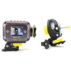 Camera sport rezistenta la apa, Evaluare IP68, Full HD 1920x1080P, 30CPS, Display 1.5&amp;#039;&amp;#039;, HDMI, iOS si Android foto