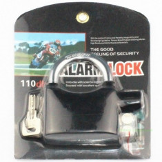 Lacat cu Alarma Antiefractie 110dB foto