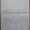 Scrisoare olografa a scriitorului Adrian Marino, datata si semnata, Cluj, 1972