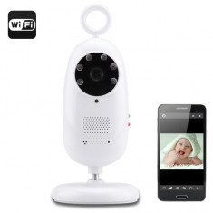 I449 Wi-Fi Camera Baby Monitor - 1/3 inch CMOS, 720p, H.264, Infrarosu, IR-Cut, Slot Micro SD Card foto