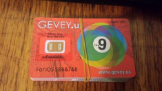 Gevey iPhone 6S+ 6S 6+ 6 5S 5C 5 4S iOS 9.X foto