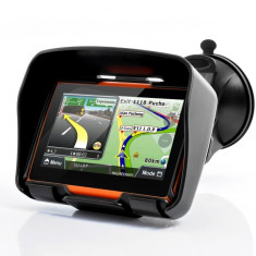 TR53 Sistem de navigatie GPS pentru Motociclete 4.3 Inch &amp;#039;&amp;#039;Rage&amp;#039;&amp;#039; - 4GB Memorie interna, Rezistenta la apa, Bluetooth foto