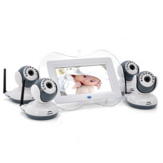 I336 Monitor Baby Wireless Digital 7 inch + 4 Camere Night Vision / Infrarosu - 1/4 CMOS foto