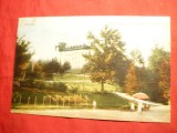 Ilustrata Govora - Palace Hotel ,vedere Parc ,circulat 1923 Ed.Socec