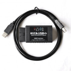 Interfata Diagnoza Auto Bluetooth ELM327 OBDII-WIFI OBD AUTO Checker foto