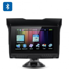 TR58 Sistem de navigatie GPS pentru Motociclete 5 Inch - 4GB Memorie interna, Rezistenta la apa IPX5, Bluetooth foto