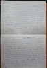 Manuscris scris olograf si semnat de scriitorul Emil Manu, intitulat Junimea