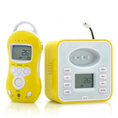 I386 Monitor Baby Wireless - 2 Cai Audio, Senzor de temperatura, Alarma Temperatura, Distanta 300m foto