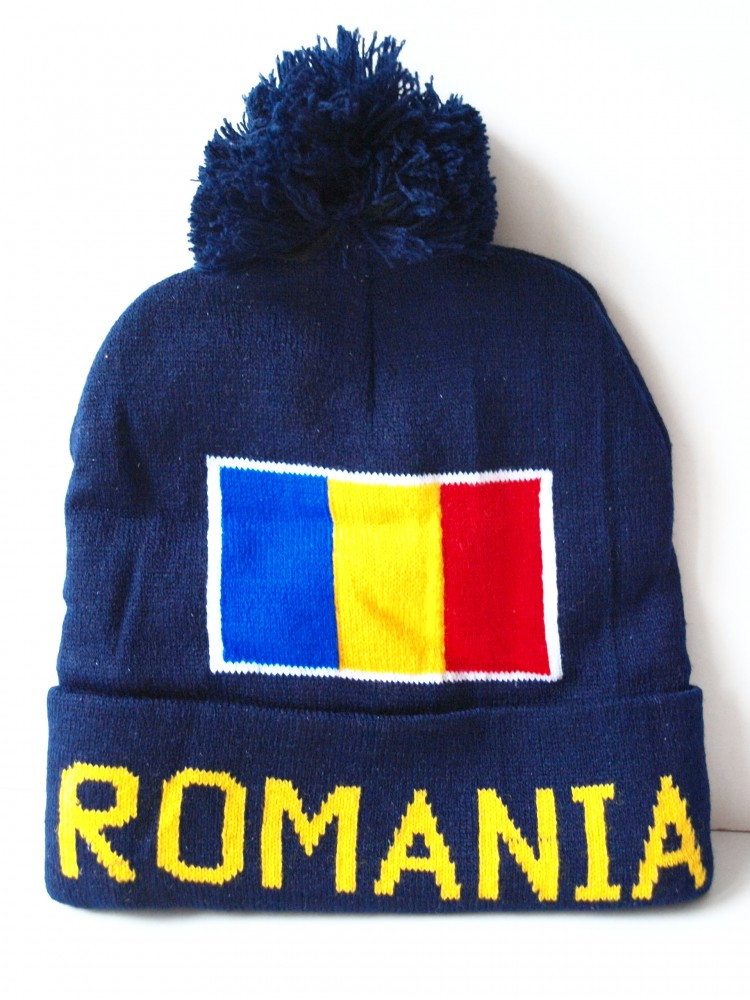 ROMANIA caciula- fes steag tricolor (stema palarie sapca basc) RO33 |  arhiva Okazii.ro