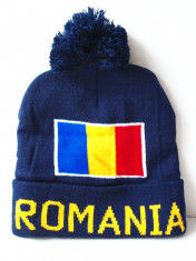 ROMANIA caciula- fes steag tricolor (stema palarie sapca basc) RO33 foto